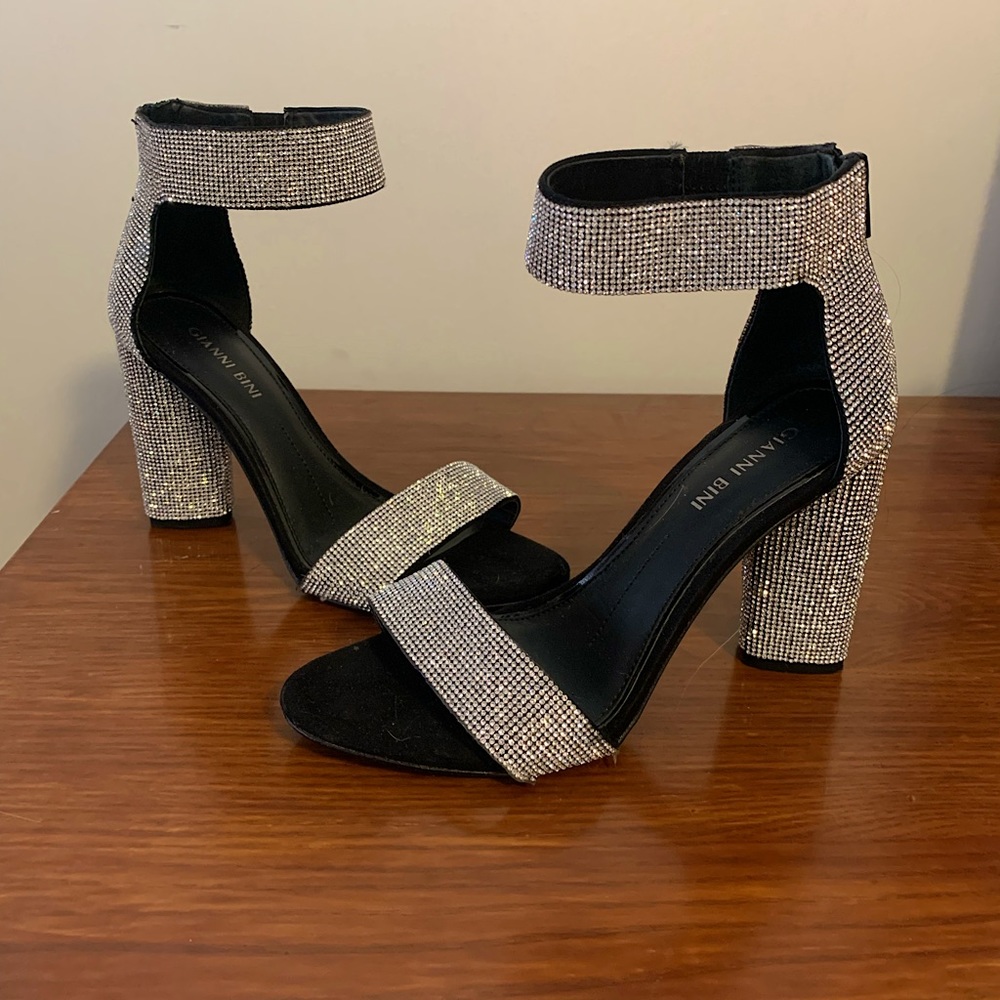 Gianni Bini Ronilynn Bling Jewel Embellished Heel